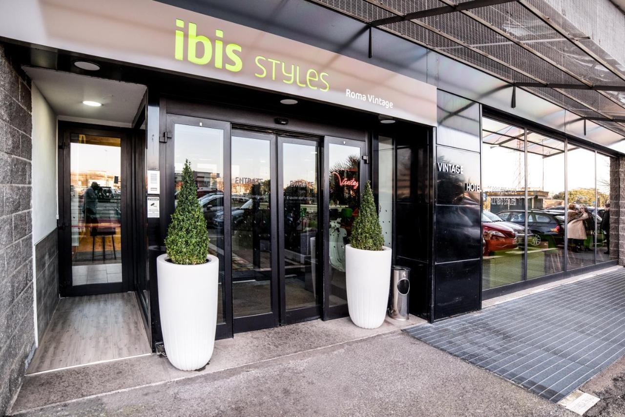 Ibis Styles Roma Vintage Hotel Exterior foto